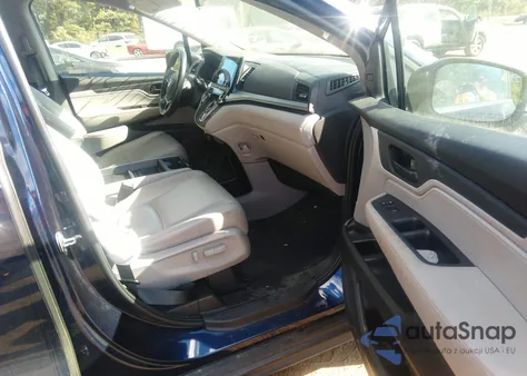 2019 Honda Odyssey Ex-L из США, поврежденный, VIN 5FNRL6H74KB032442